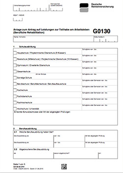 Vorschau Dokument "G0130 – Anlage"
